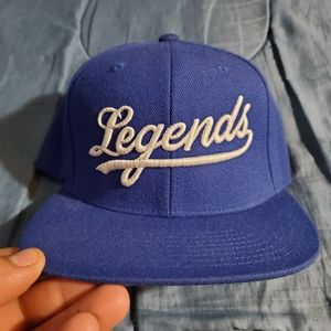 Blue legends snapback